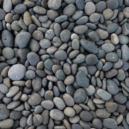 a close up of pebbles